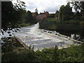 SE3967 : The weir at Boroughbridge by Stephen Craven