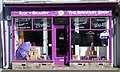 SH5638 : Purple Moose Brewery Shop, Porthmadog by Andrew Woodvine