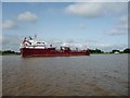 SE7521 : Shipping on the River Ouse just after high tide by Christine Johnstone