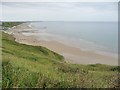 NZ6721 : Saltburn beach, below North Bank by Christine Johnstone