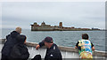 SY6977 : Leaving Portland Harbour by the North Ship Channel by Robin Stott