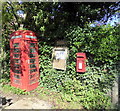 TQ5201 : Telephone Kiosk and Post Box, Litlington by PAUL FARMER