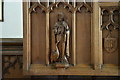 TF2522 : Detail of reredos, Ss Mary & Nicholas church, Spalding by Julian P Guffogg