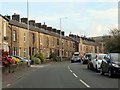 SD9139 : Terraced houses on Skipton Road by Steve Daniels