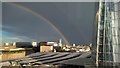 TQ3280 : Rainbow over London Bridge station by Paul Bryan