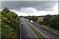 TL9163 : The A14 Bury Road near Rougham by Geographer