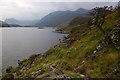 NY1518 : SW shore of Crummock Water by Ian Taylor