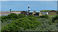 TA3910 : Lifeboat Station houses at Spurn Head by Mat Fascione