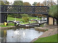 TL4459 : Jesus Lock and footbridge by Bob Harvey