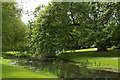 TL5238 : Audley End: gardens and River Cam, near the Tea Bridge by Christopher Hilton