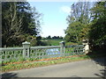 TL7796 : Ironwork On Bridge by Keith Evans