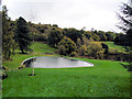 TQ4551 : Small lake at Chartwell by Paul Gillett