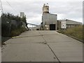 NZ3464 : Concrete plant, Jarrow Road by Graham Robson