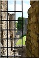 NZ0416 : Barnard Castle: the wall of the inner ward by Bob Harvey