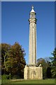 SP6737 : Lord Cobham's Pillar, Stowe Park by Philip Halling