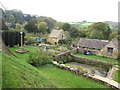 SP0933 : Snowshill Manor garden, outbuildings and orchard by David Hawgood