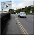 SM9006 : Directions sign, Victoria Road, Milford Haven by Jaggery