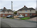 SK4255 : Flying the flag in Milton Avenue, Alfreton by Christine Johnstone