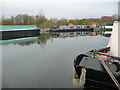 SK4547 : Winding hole, Cromford Canal by Christine Johnstone