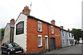 SY4692 : Victorian terrace, St Michael's Lane, Bridport by Bill Harrison