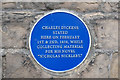 NZ0516 : Blue Plaque by Bob Harvey