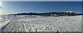 SO7844 : Panorama view of Malvern Common in snow by Philip Halling