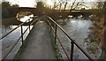 SK5600 : Footbridge along the Grand Union Canal by Mat Fascione