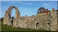 TM4464 : The Refectory - Leiston Abbey, Suffolk by Phil Champion