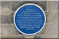 NZ0516 : Blue Plaque by Bob Harvey