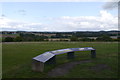 SU1543 : Interpretation panels at Durrington Walls Henge, Wiltshire by Phil Champion