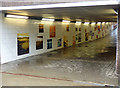 NS7556 : West Hamilton Street underpass by Thomas Nugent