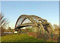 SK4630 : Pipe bridge over the River Trent near Sawley by Alan Murray-Rust