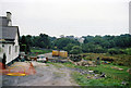 SH5258 : Waunfawr, Welsh Highland Railway station under restoration, 1999 by Ben Brooksbank