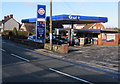 SJ3057 : Gulf and Costcutter, Mold Road, Caergwrle, Flintshire by Jaggery