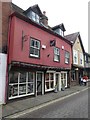 SO8554 : Jettied timber-framed buildings on Friar Street by Philip Halling