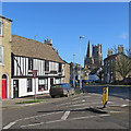 TL5380 : Ely: the corner of West End and St Mary's Street by John Sutton