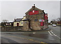 SJ3058 : Southwest side of the White Lion, Hope, Flintshire by Jaggery