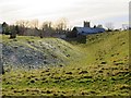 SU1070 : Ditch and bank at Avebury by Steve Daniels