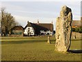 SU1069 : Standing stones and the Red Lion in Avebury by Steve Daniels