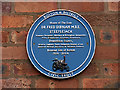 SD7208 : Civic Trust Heritage Plaque at Fred's House by David Dixon