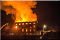 SK3516 : Holywell Mill ON FIRE, Ashby by Oliver Mills