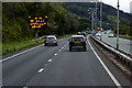 SH8278 : VMS on North Wales Expressway near to Mochdre by David Dixon