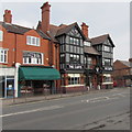 SJ3068 : Jewellers and a pub, Chester Road West, Shotton by Jaggery