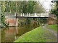 SK3927 : Trent and Mersey Canal, Bridge 10 at Weston Cliff by Alan Murray-Rust