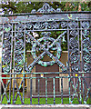 NS2776 : Greenock Cemetery Gates renovation by Thomas Nugent