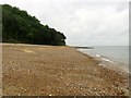 SZ6389 : The beach near Nodes Point by Steve Daniels