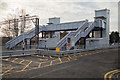 NS5470 : The recently installed footbridge and lifts at Westerton Railway Station by Garry Cornes