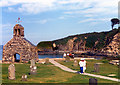 SN0140 : Ruined church, Cwm-yr-Eglwys by Robin Drayton