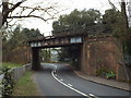 TQ5364 : Bridge over the A225, Eynsford by Malc McDonald