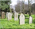 TG2108 : Old gravestones in Section 5 by Evelyn Simak